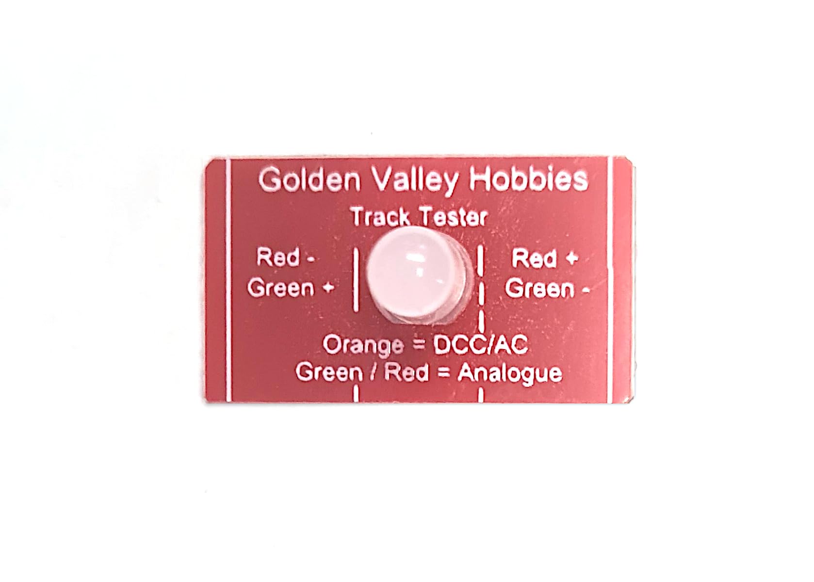 GVTESTER Multi gauge analogue and DCC track tester for OO, HO, TT and N gauge