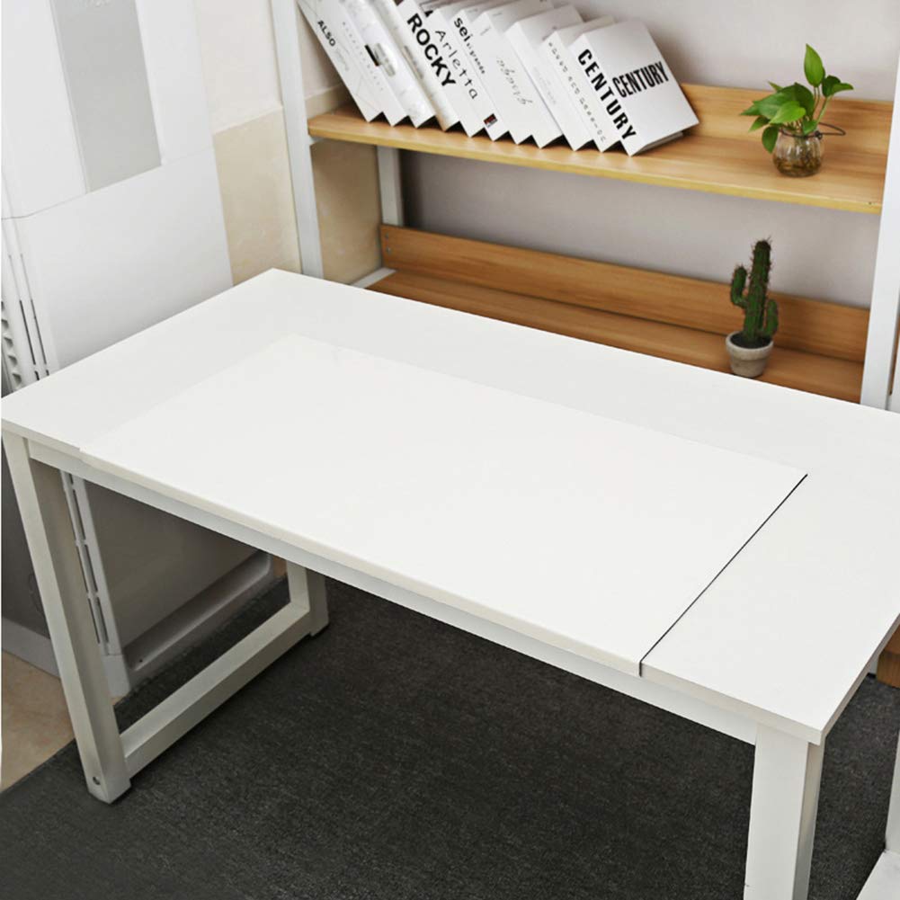 Sous-main de bureau extra large en cuir PU avec rebord,Tapis de bureau étanche avec protection des bords,Antidérapant et pour ordinateur