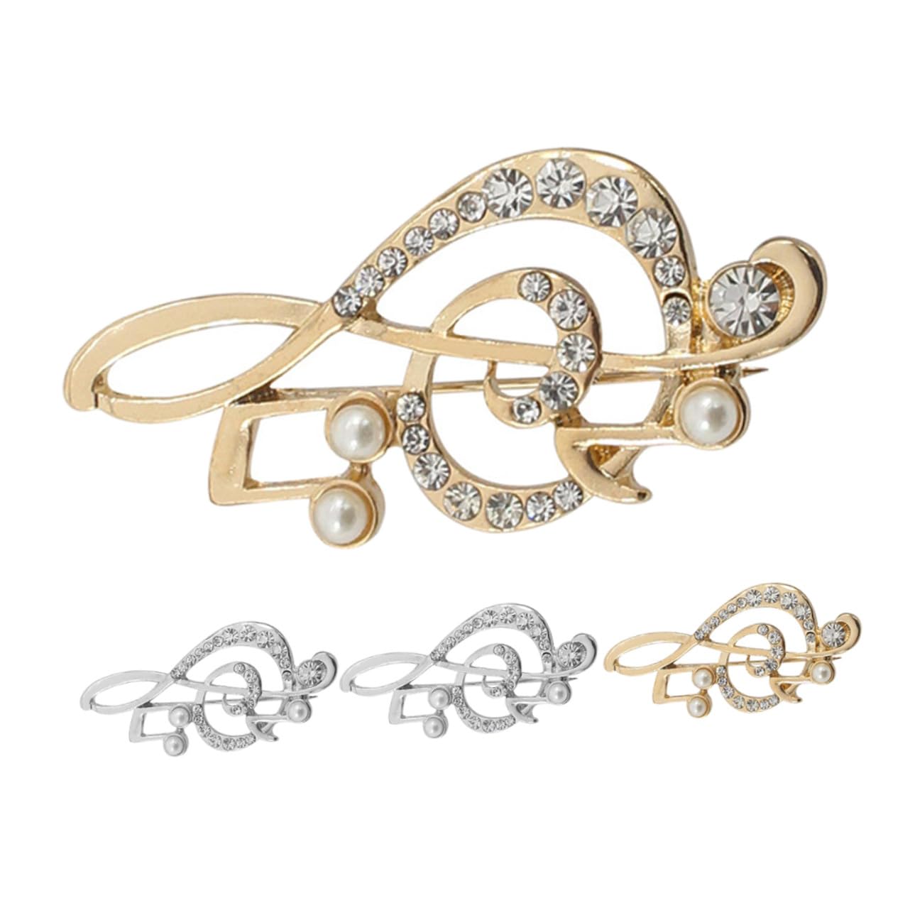 16 Pezzi Spille Note Musicali in con Spille Eleganti per Sposi e Party Adatte per Sciarpe Giacche e Borse Accessori Brillanti per e Ragazze