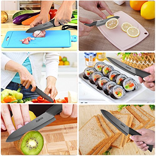 Cadrim Keramikmesser Set 5-teilig für die Küche