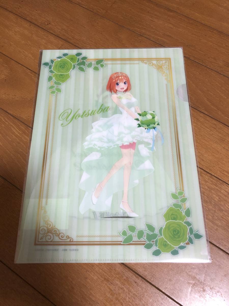 Amazon.co.jp: クリアファイル 五等分の花嫁 一花 二乃 三玖 四葉 五月