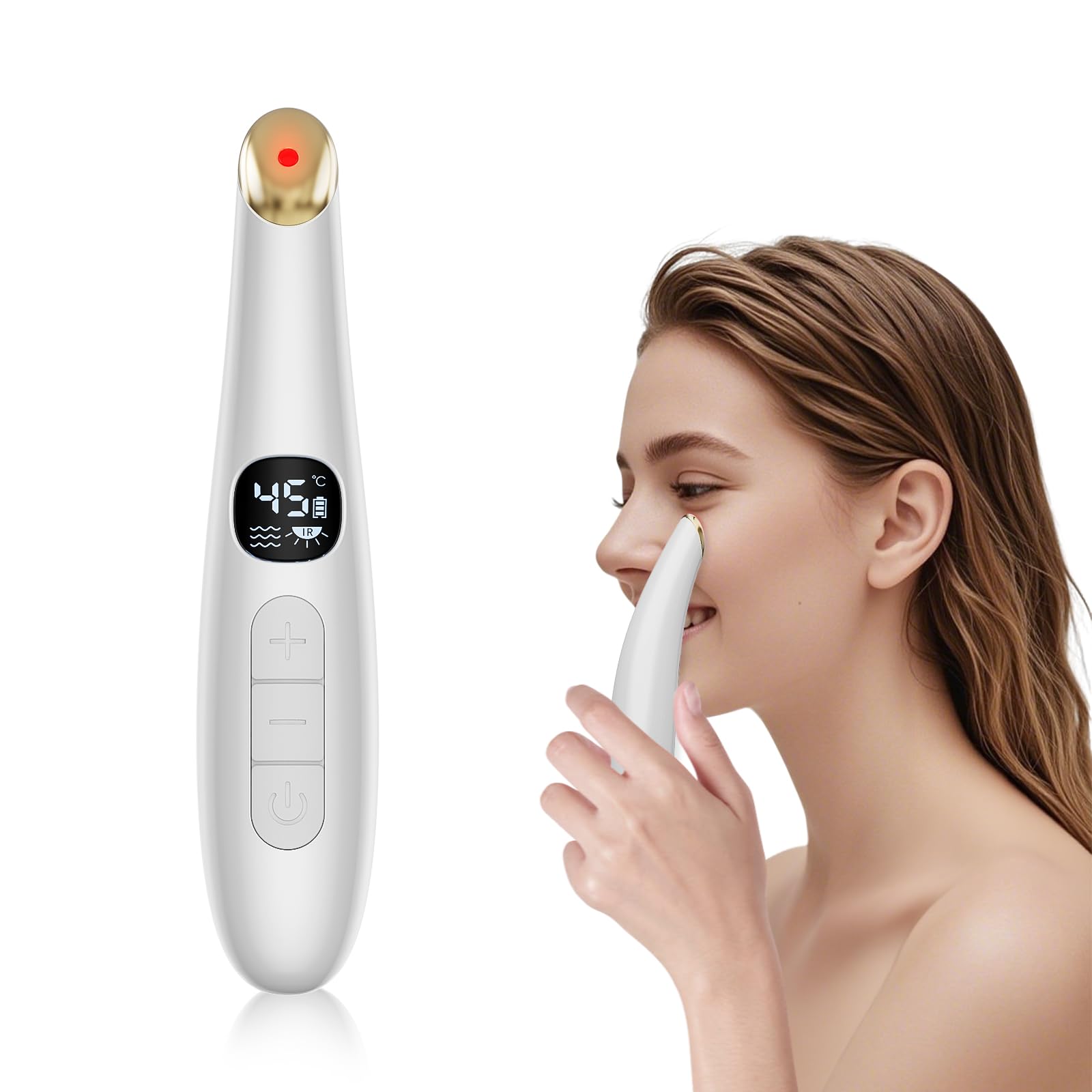 Eye Lift Wand 3 Modes Eye Massager Wand Eye Massager for Dry Eyes Dark Circles and Puffiness Eye