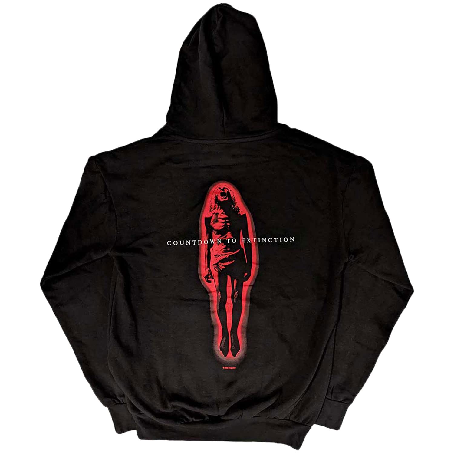 Megadeth Sweat à Capuche Countdown to Extinction Band Logo Officiel Unisexe Noir