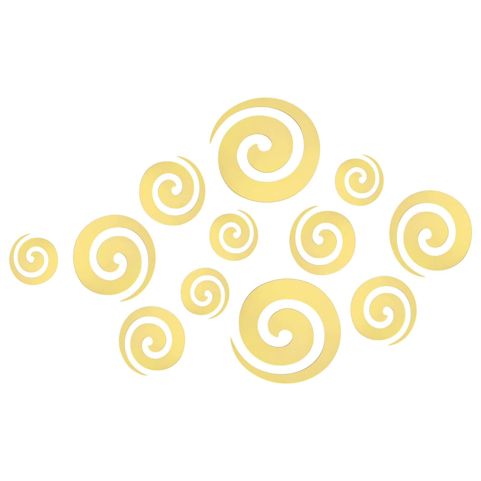 Miroir acrylique rond spirale uxcell pour sublimer la lumière du salon et bureau