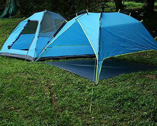 Carpa impermeable para camping 3-4 personas doble capa miniatura 4