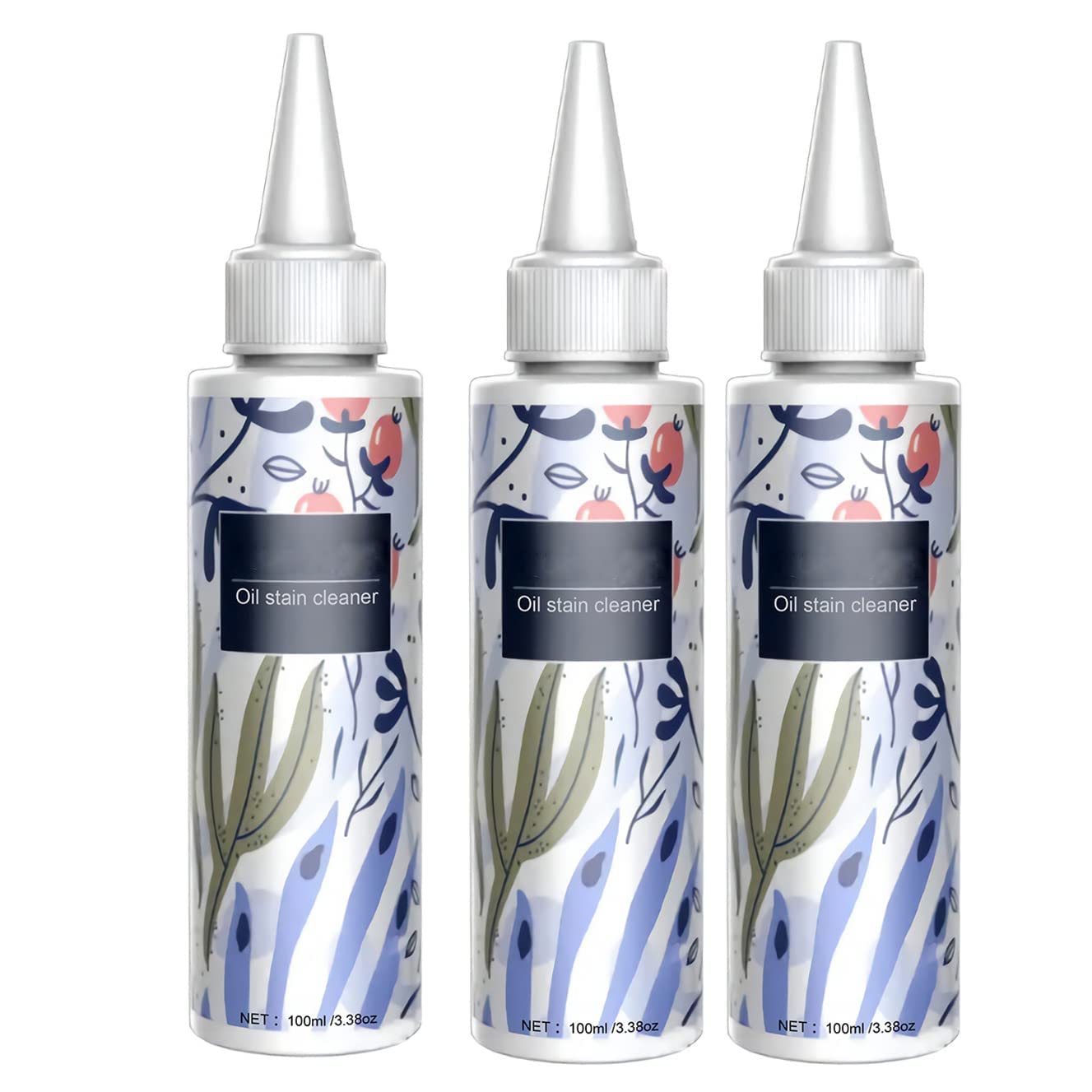 NML Stain Remover, NML Clothes Stain Remover 120ml, Clothes Oil Stains Remover, Garment Stubborn Stain Cleaner, Emergency Stain Rescue Stain Remover, Fabric Stain Remover Removes Oil (3pcs)