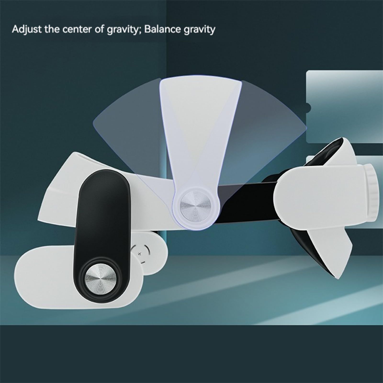 Sangle de tête réglable compatible avec Meta Quest 3, Comfort Elite Sangle de rechange amovible et légère pour casque VR Accessoires