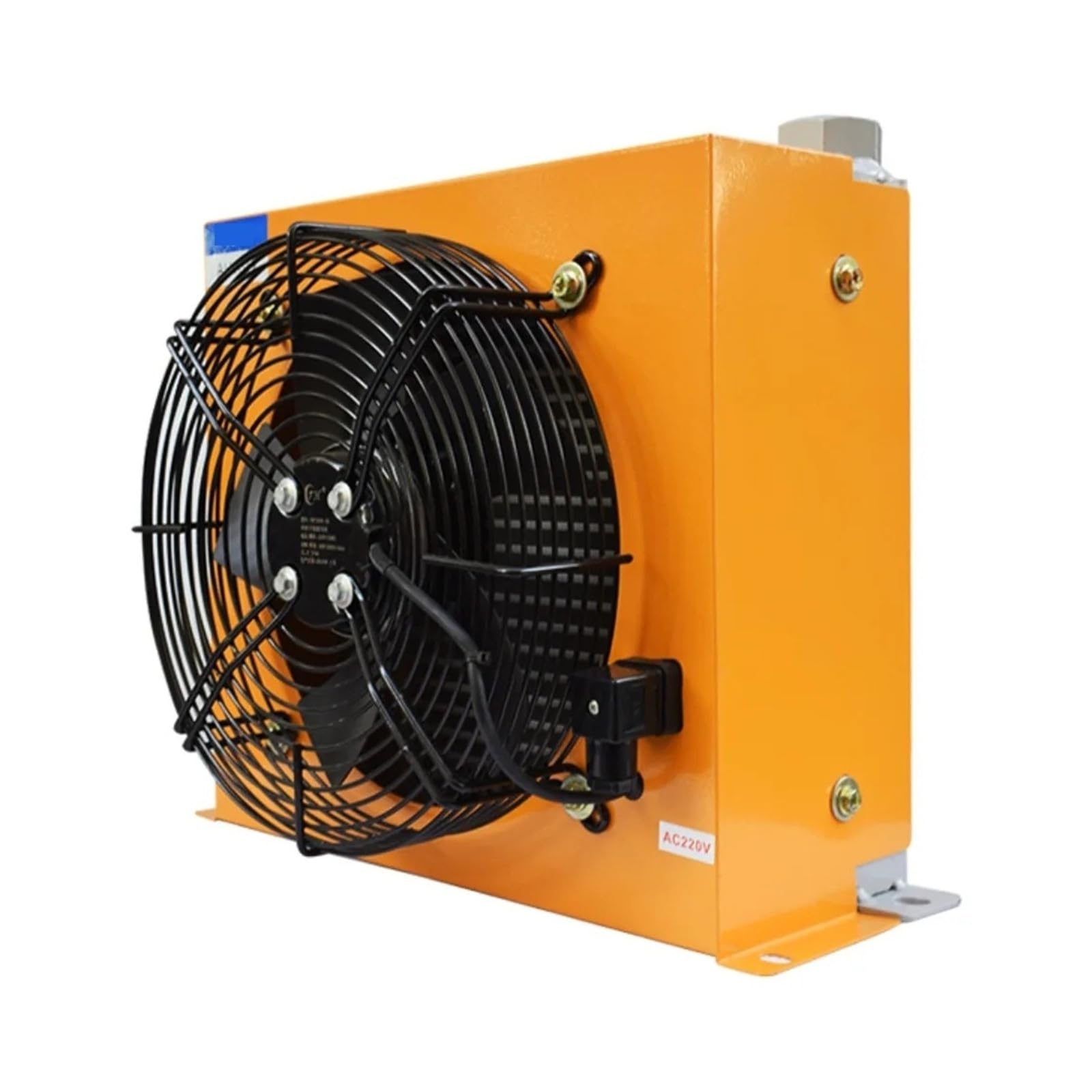 Tlxgstzvbfq Orange Ah1012ca 100L/Min Hydraulic Air Cooler Oil Compresses Air-Cooled Radiator For Forklifts, Truck-Mounted Cranes Replacement(380V)