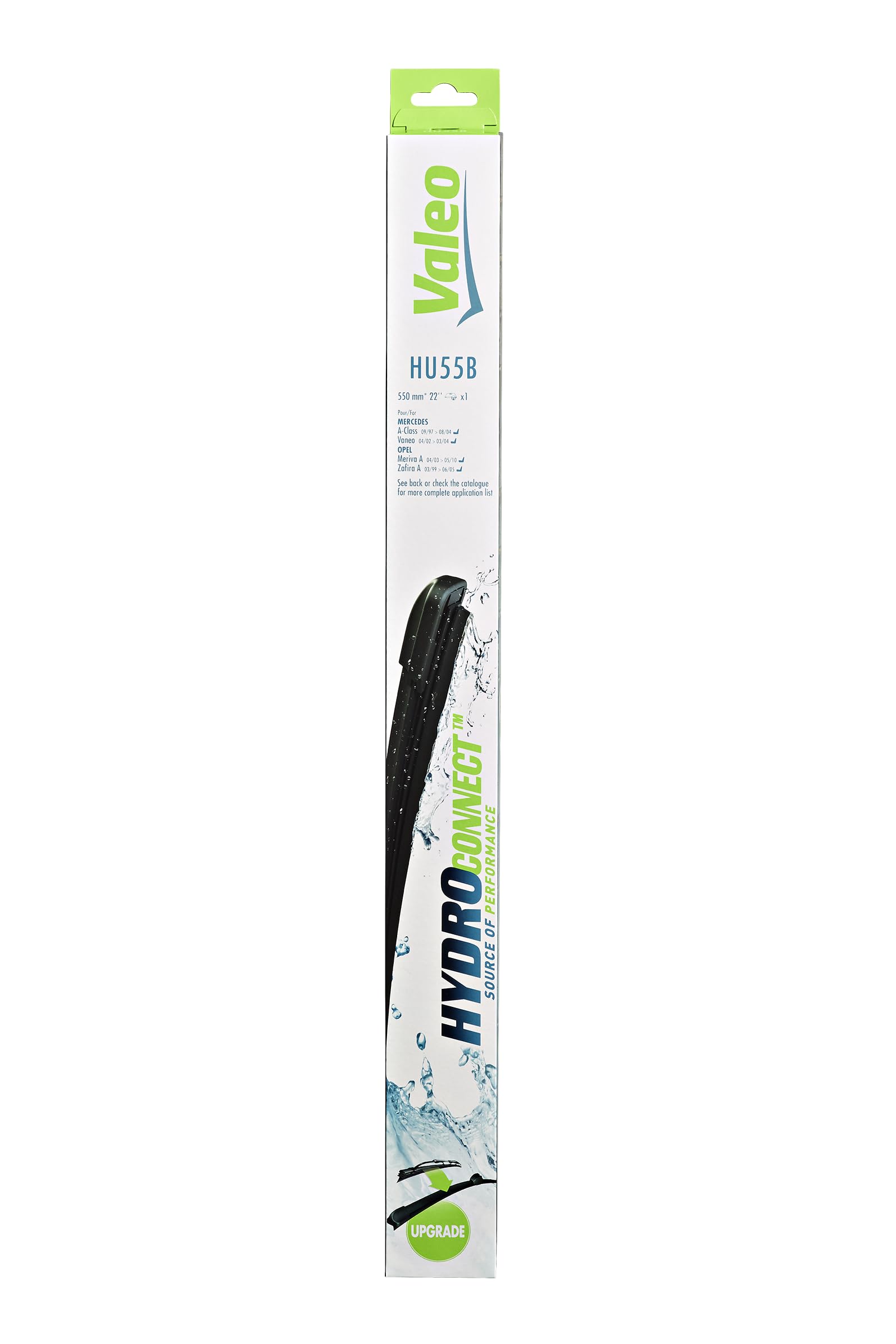 Essuie-glace Valeo Hydroconnect HF55 550 mm avant plat original