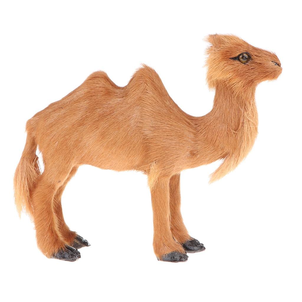 Small Cute Bactrian Camel Simulation Model Wild Animals Action Figure Toy for Kids, Home Decor | Educational | Science & Nature | Animals & Nature