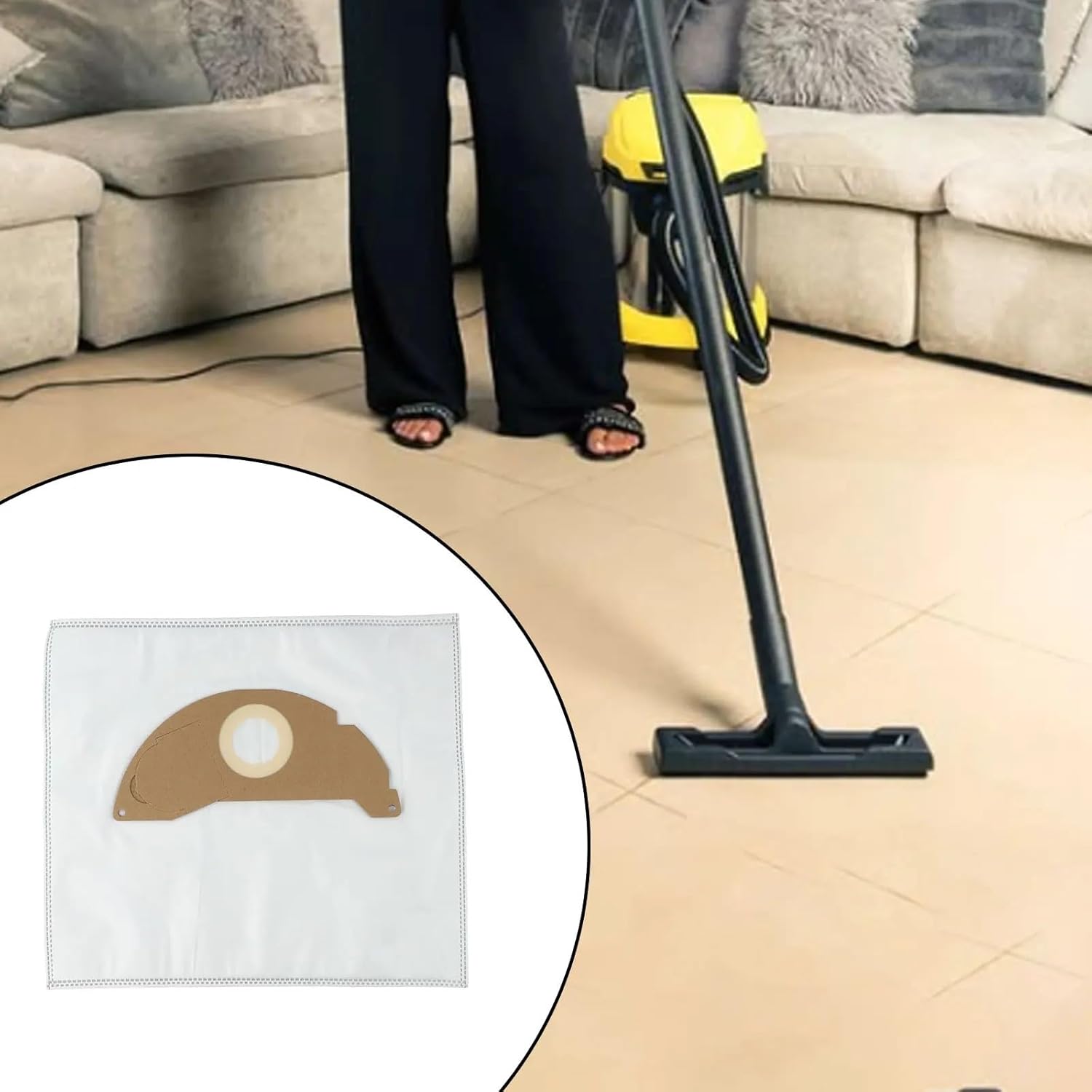 Dust Bag Textile Dust Bag Garbage Bag Vacuum Cleaner Accessories Home Appliance Parts Household Supplies(10pcs)