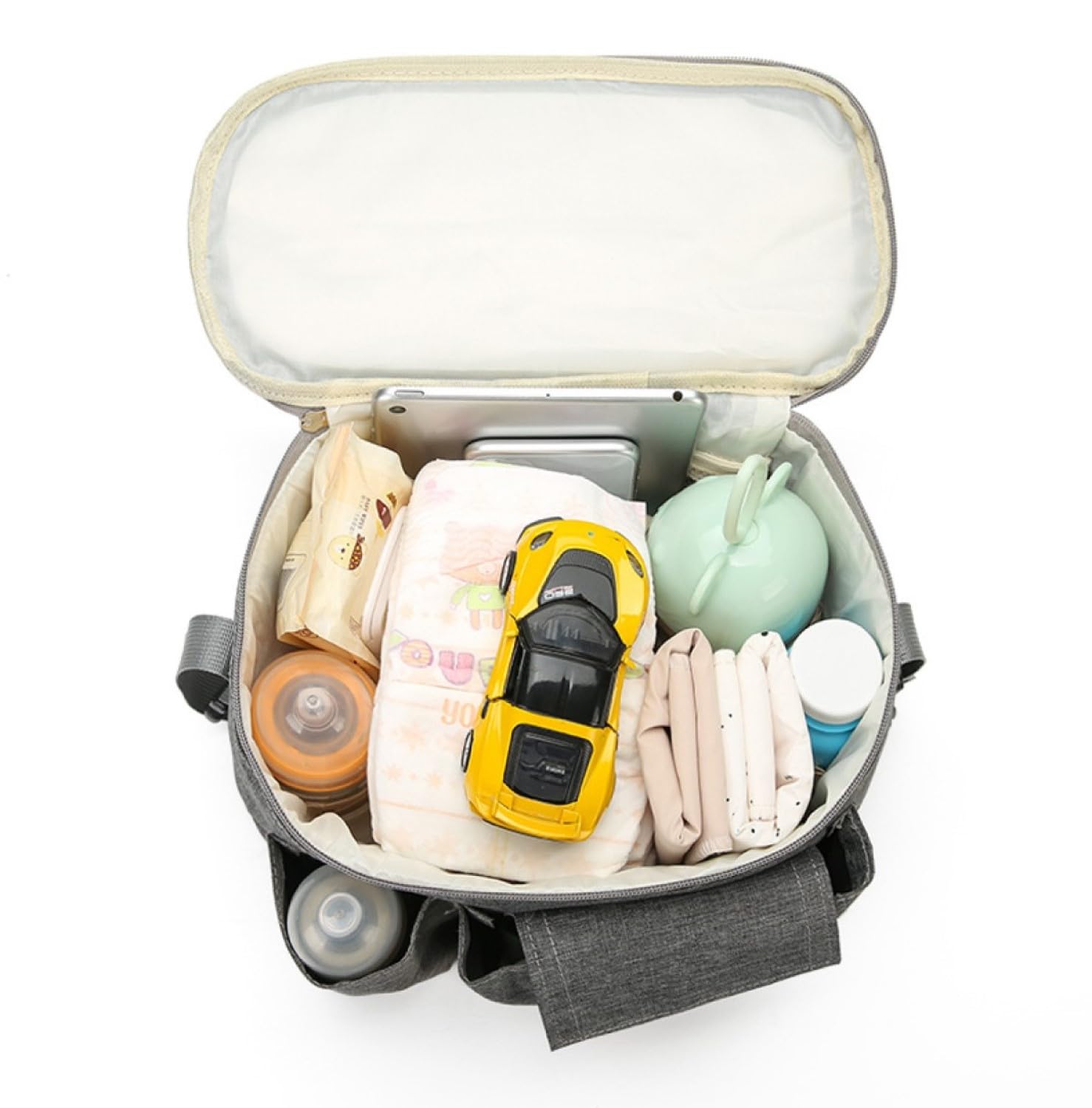 Impermeabile Borsa per Passeggino Universale,Borsa Passeggino Borsa Organizer,Borsa Portaoggetti Neonato Per,Passeggino Porta Oggetti Passeggino Neonati,Borsa Carrozzina (blu)