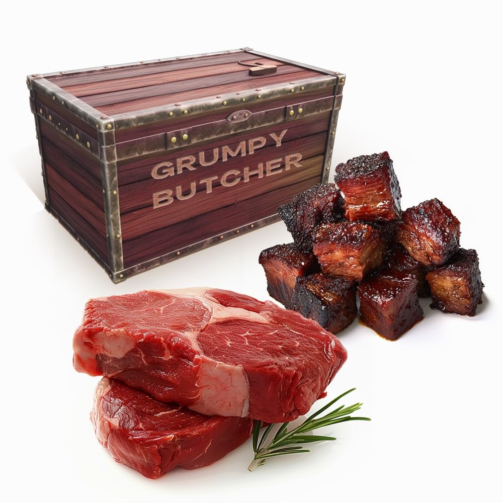 Grumpy Butcher Variety Steak House Meat Box Top Sirloin