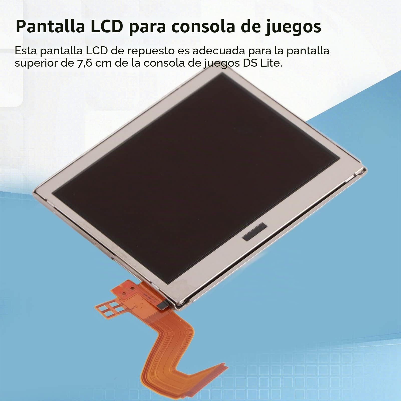 Reemplazo De Pantalla Táctil LCD 3,0 Pulgadas, Pantalla LCD DS Lite, Pantalla Multipropósito para Consola De Juegos DS Lite