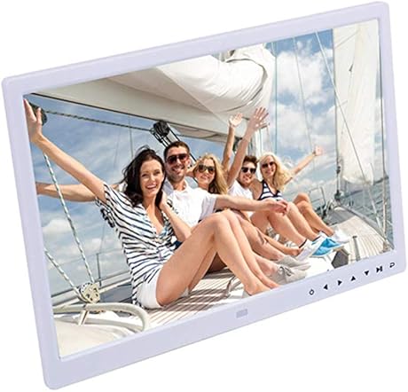 KOQIO Zoll Digital Photo Frame 1280 800 Picture Frame mit MP3-Musik Kalender E-Book unterstAtzt mehrere Dateiformate und MMS USB SD-SpeicherWhite KOQIO Zoll Digital Photo Frame 1280 800 Picture Frame mit MP3-Musik Kalender E-Book unterstAtzt mehrere Dateiformate und MMS USB SD-SpeicherWhite