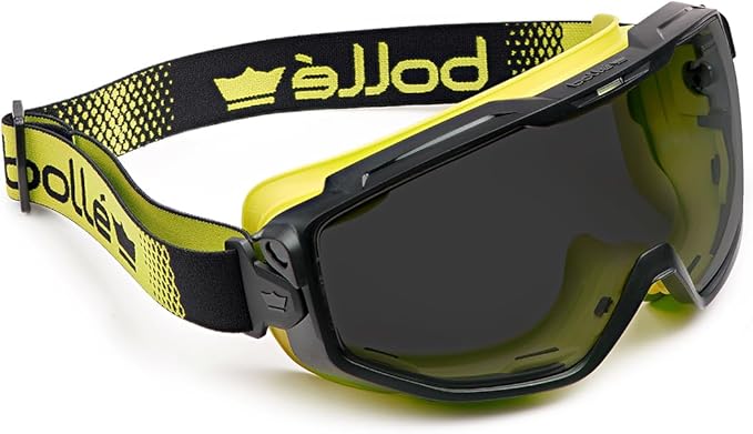 Bolle Safety Universal Goggles, light weight, anti-scratch, and anti-fog coating