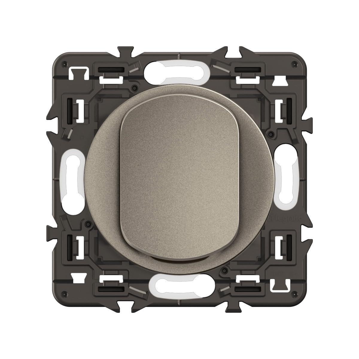 Va-et-vient Legrand Céliane lumineux 10A au design moderne titanium