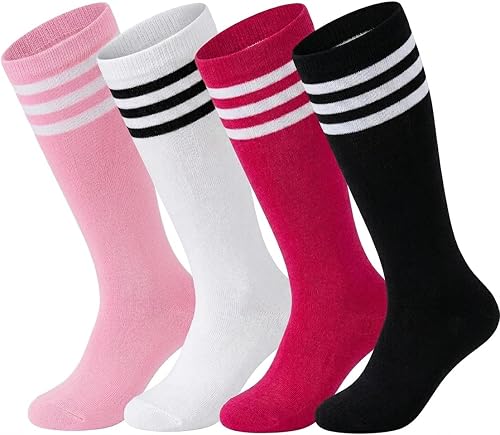 tomchanren Kids Soccer Socks Girls - 4