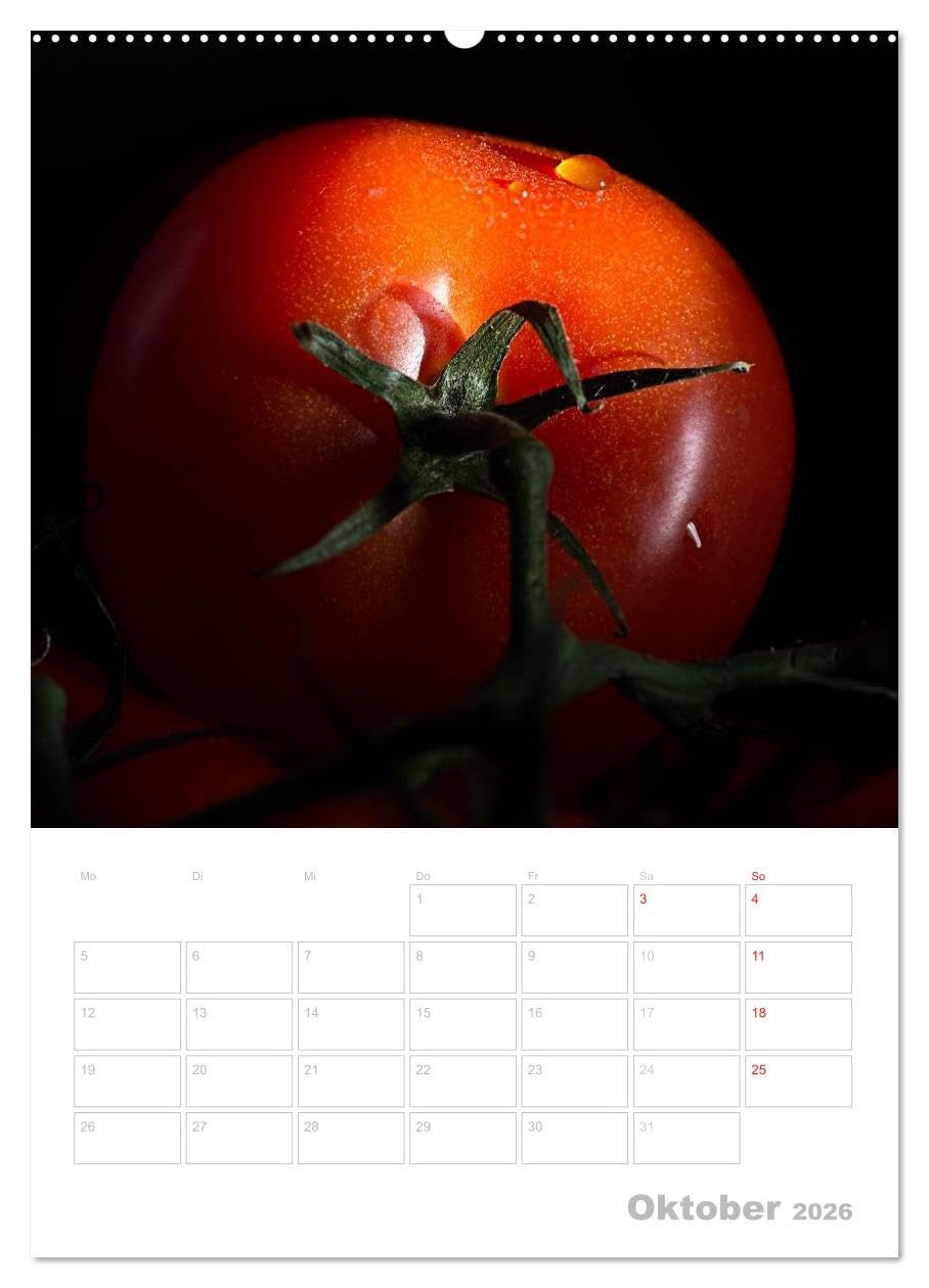 Guten Appetit/ein Küchen - Terminplaner (Wandkalender 2026 DIN A2 hoch), CALVENDO Monatskalender: Dreizehn sehr unterschiedliche Fotografien ... diesen Terminplaner. (CALVENDO Lifestyle)