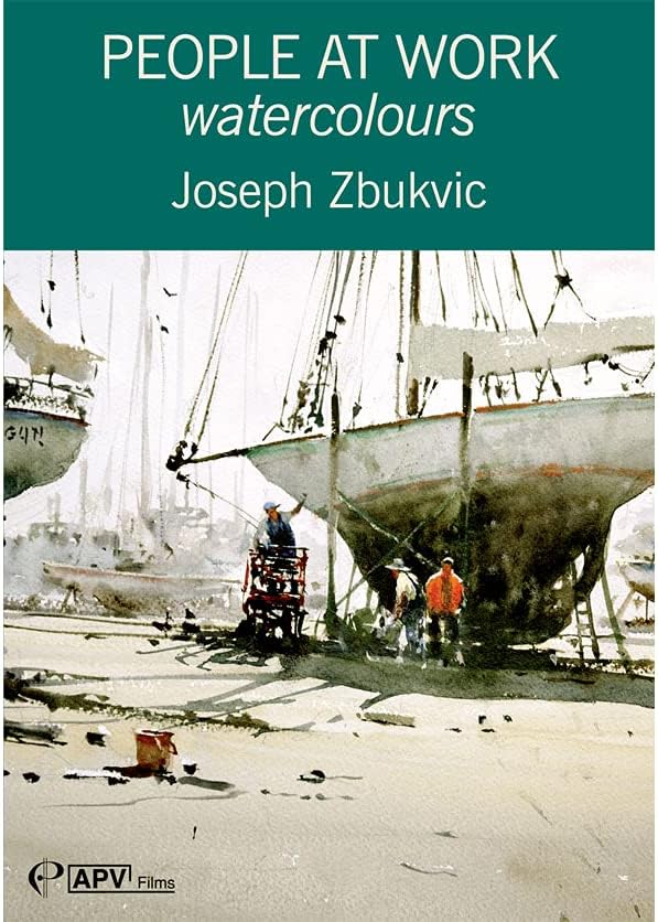 People at Work: watercolours - Joseph Zbukvic