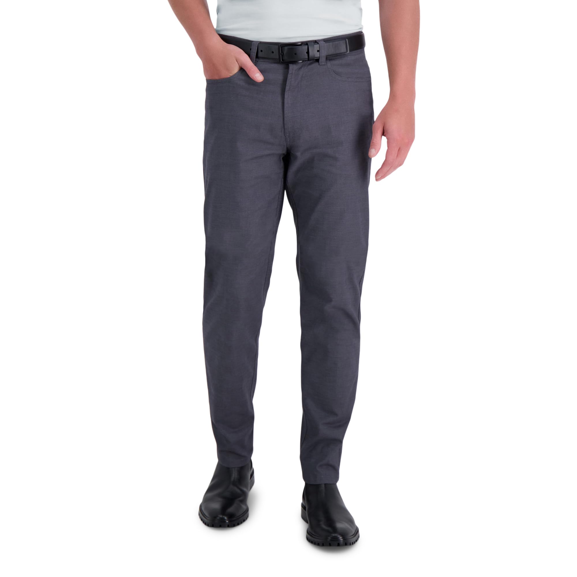 Kenneth Cole Reaction Mens Slim Fit Technicole Stretch Casual Pant