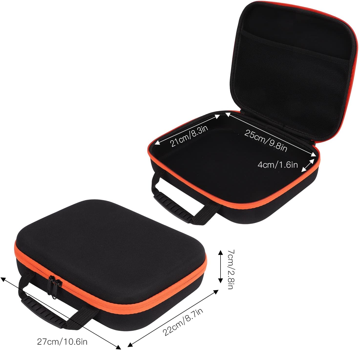 Hard Storage Tools Case Replacement, Tool Pouch Bag Tool Backpack Oxford Fabric Accessory Storage Case for Electric Grinder Drill (Short Type)