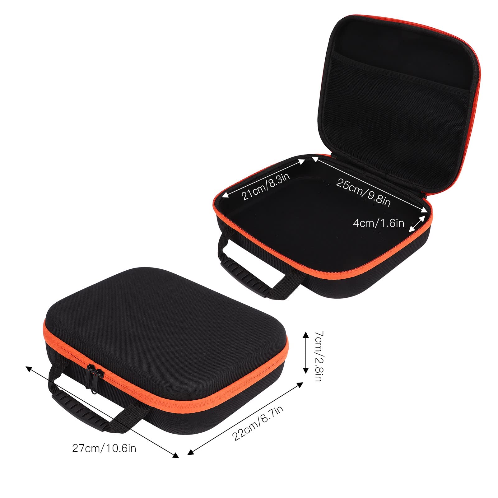 Tool Bag with Zipper, Oxford Fabric Tool Pouch Bag Tool Accessory Storage Case with Handle - Image 4