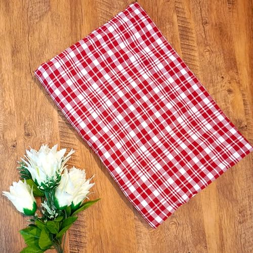 Image of CRWAYWEAVES Cotton Bed Sheet for Single Bed Cover Single bedsheet100% Soft Cotton flatsheet