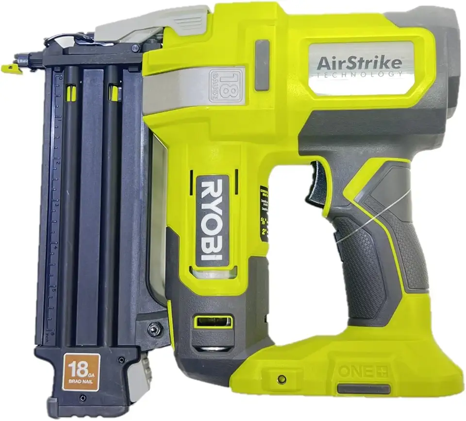 RYOBI 18-G Cordless Brad Nailer (Tool Only),Model: P321