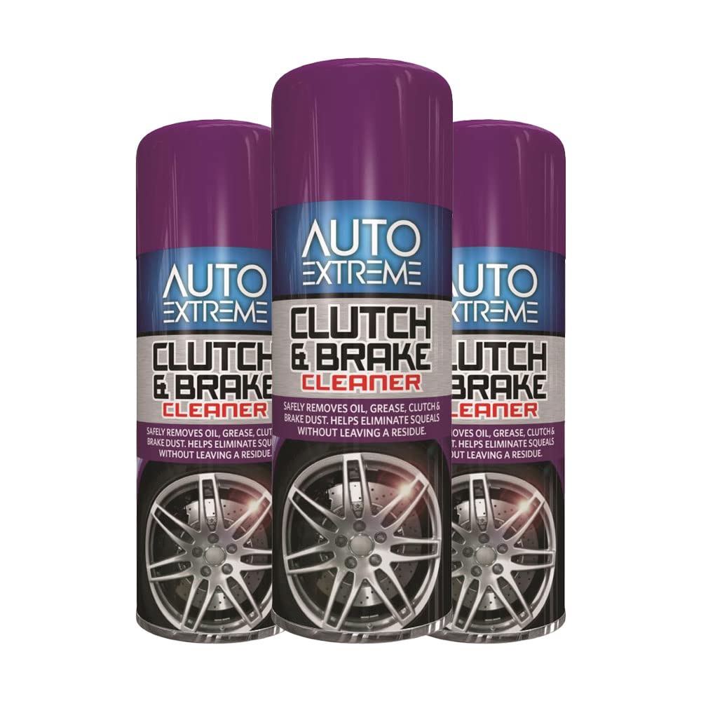 Classic Signature - 3 x Auto Extreme Cluch & Break Spray Paint 400ml Professional Quality, Perfect Finish for Cars, Bikes,Vans, Metal, Wood