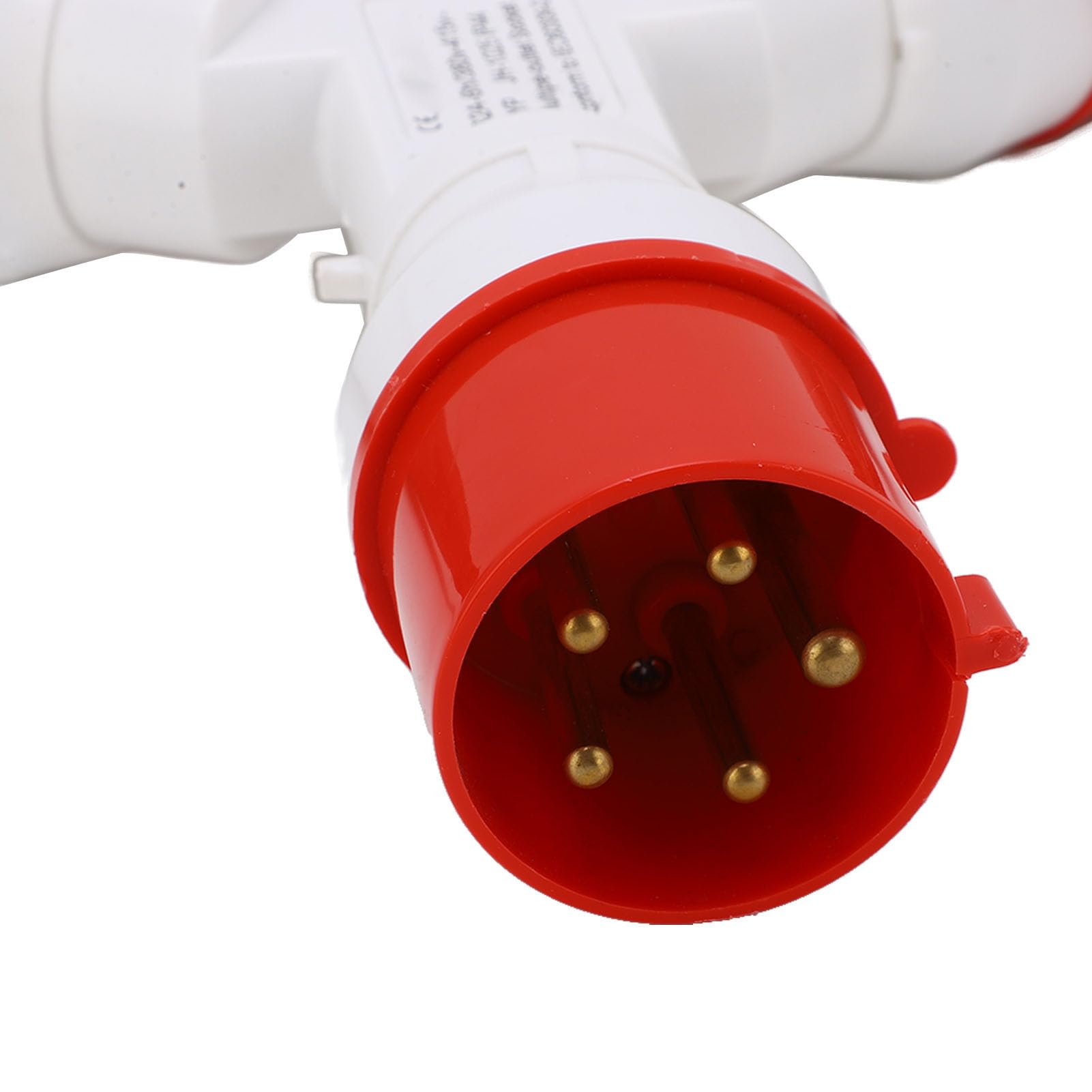 Spina Impermeabile Industriale Multifunzionale 1 Ingresso 3 Uscite Spina Industriale a 5 Pin Spina Industriale 3P+N+E 380‑415V 32A