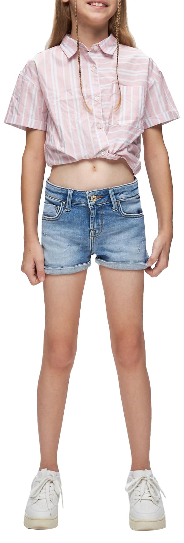 LTB Jeans Judie G Mädchen Shorts - Lässige Denim-Shorts Mit Stretch