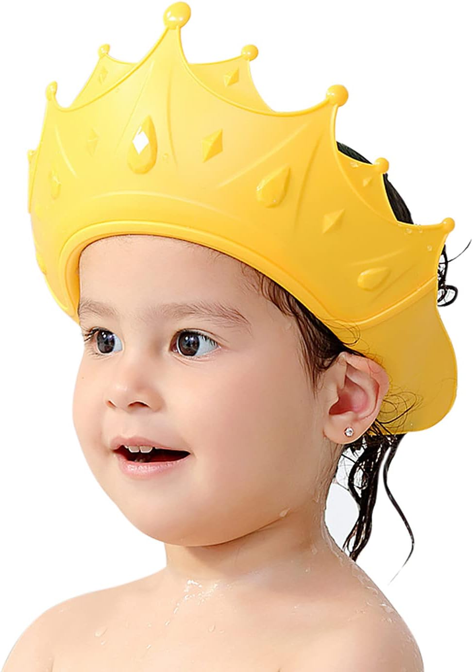 FUNUPUP Baby Shower Cap, Kids Shampoo Shower Bath Cap Adjustable Hair