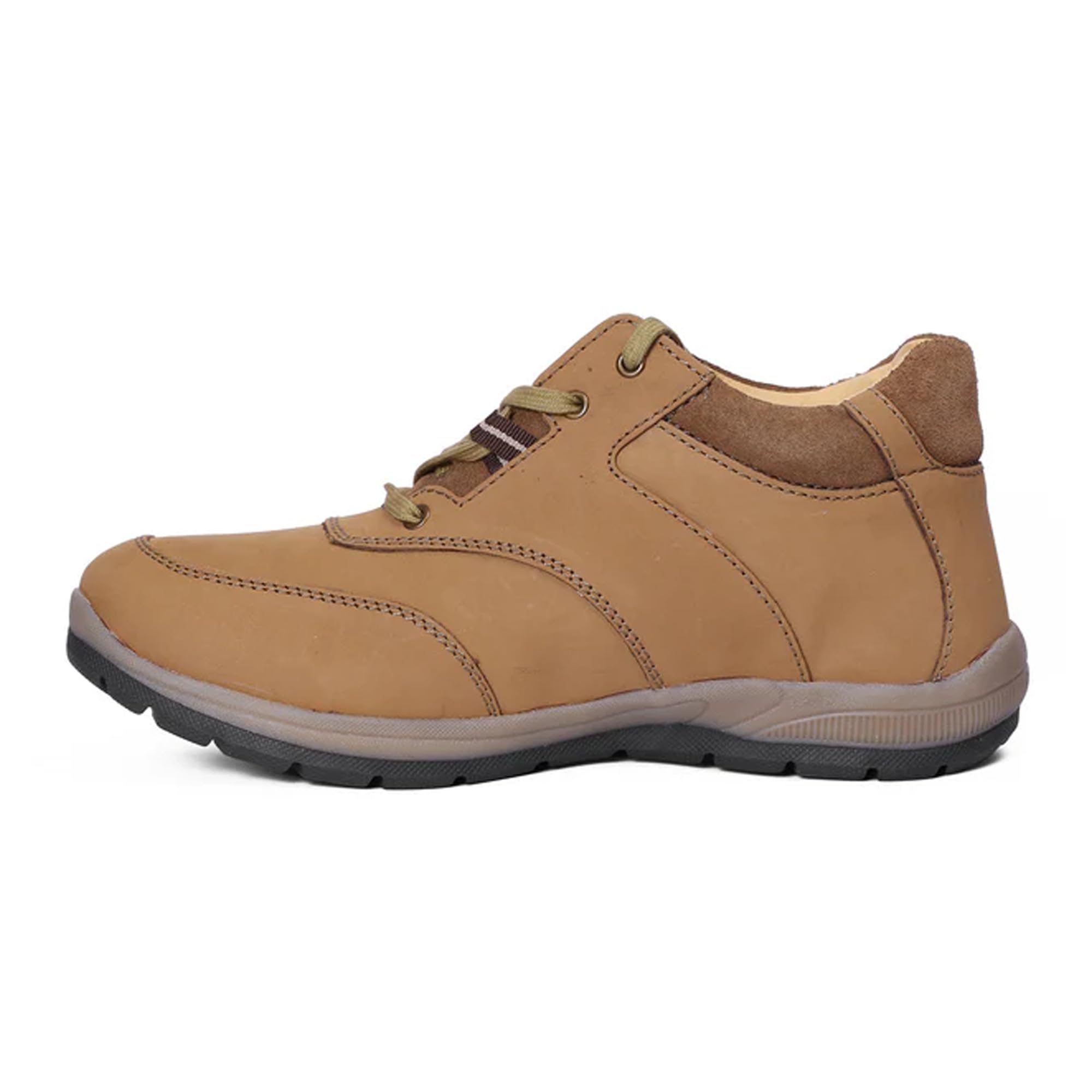 red chief Men's Genuine Leather Casual Shoes | Stylish Lace-Up Footwear for Office, Regular Wear & Semi-Formal Outfits | Anti-Slip Sole & Cushioned Collar | RC3421-picture-17