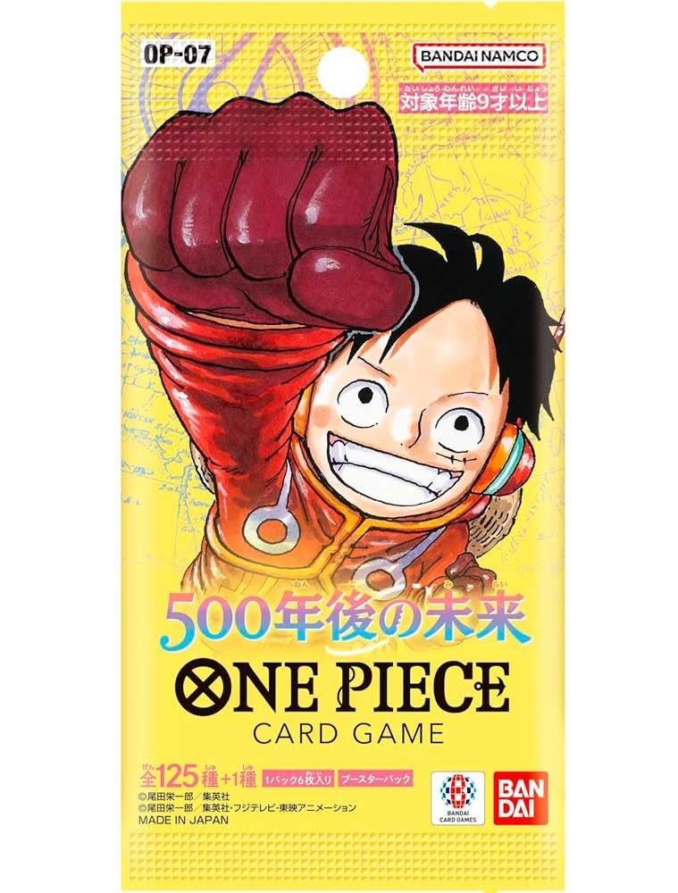 One Piece Card Game - 500 Years in the Future Booster Display Box OP-07 JAPONAIS NEUF & OVP + BB-Toy-Trades Toploader