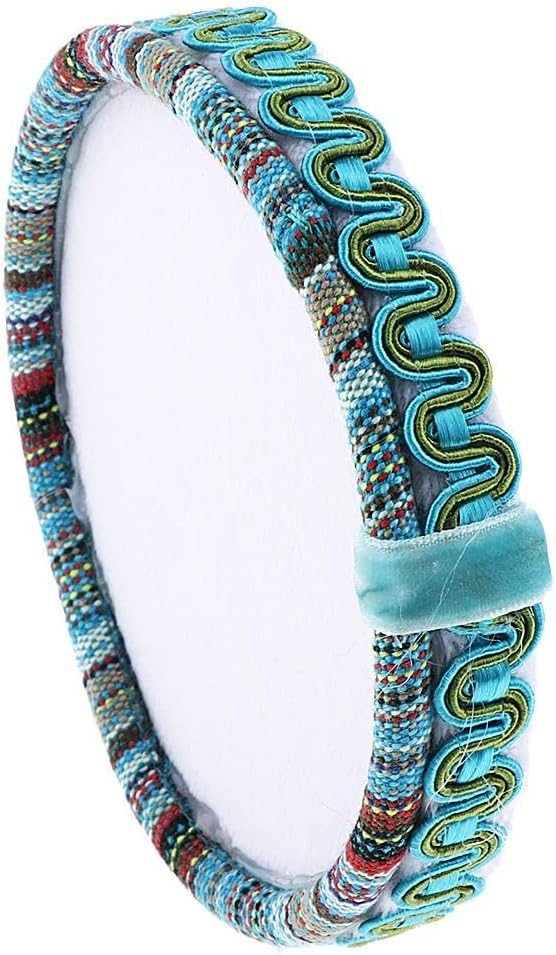 2Pcs Round Wooden Fabric Beading Board Tray Beading Mat Beads Organizer Tools for Jewelry Making Art DIY Crafts Supplies - 4.1inch Dia