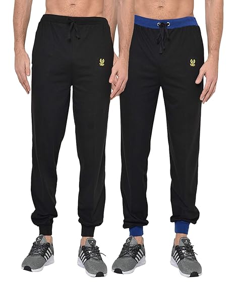Men's Regular Fit Trackpants (Pack of 2)