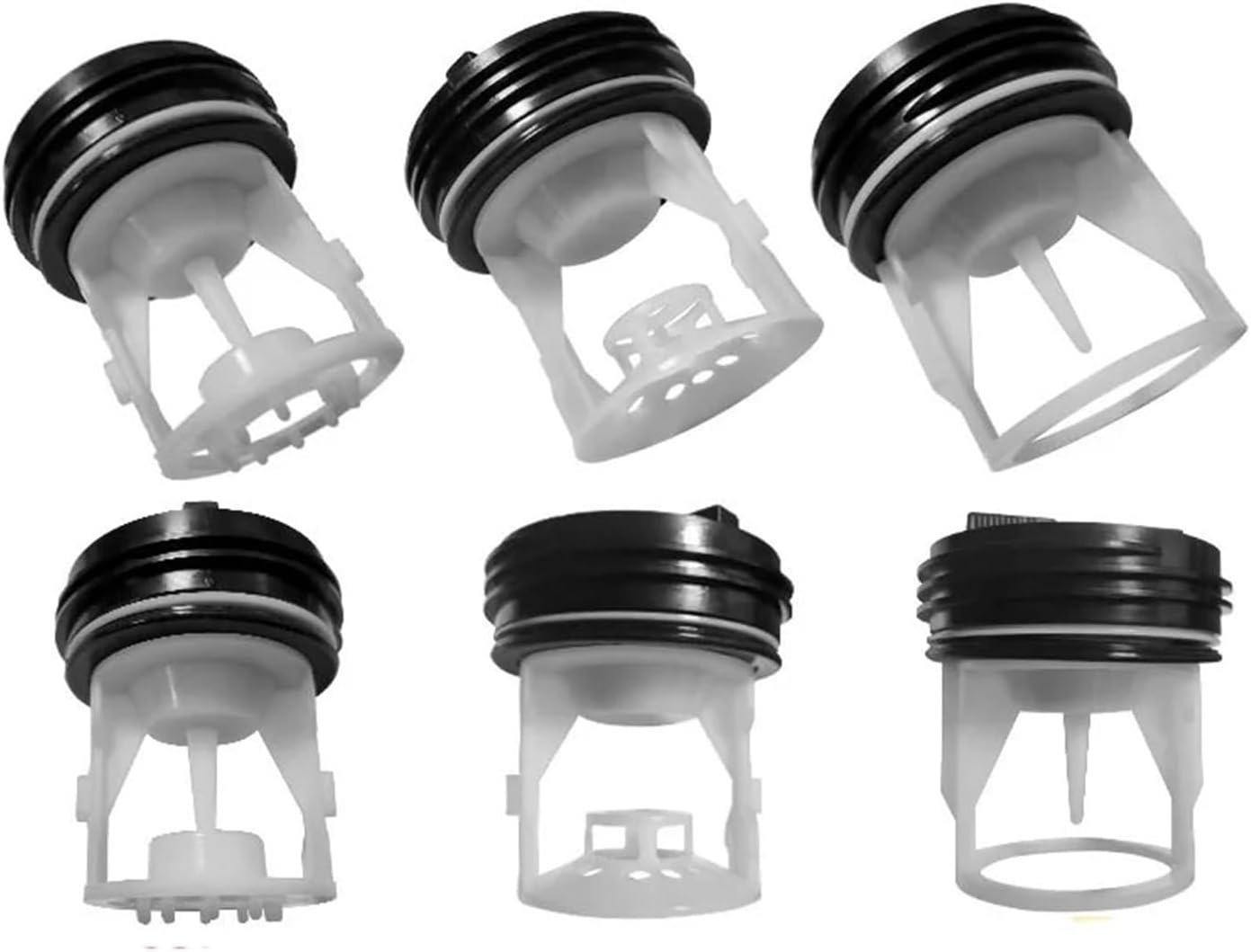 1Pcs Drainage Pump Cover Filters Screen Filter Drain Plug Compatible for Midea Compatible for Haier Compatible for Little Swan Roller Drum Washing Machine Parts