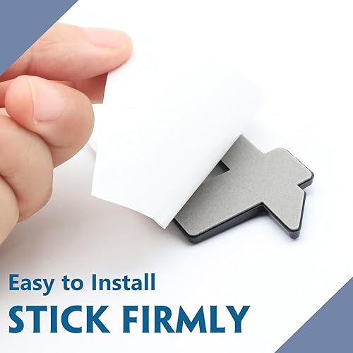 Miniatura 5 de VIVFAN Calcomanía de emblema de 4 x 4 pulgadas, color negro, para guardabarros laterales y traseros con adhesivo de cobertura completa para