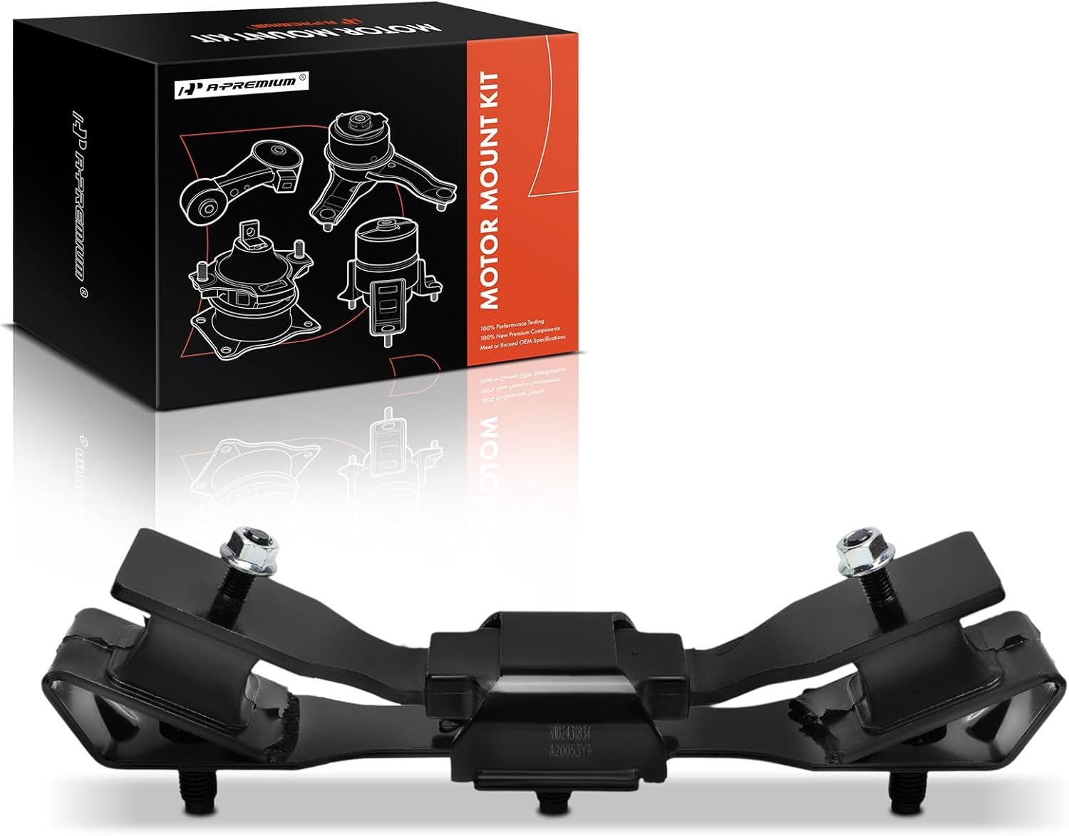 A-Premium Transmission Mount Compatible with Jeep JL Series Wrangler 2018 2019 2020 2021 2022, 2.0L 3.6L, Automatic Transmission