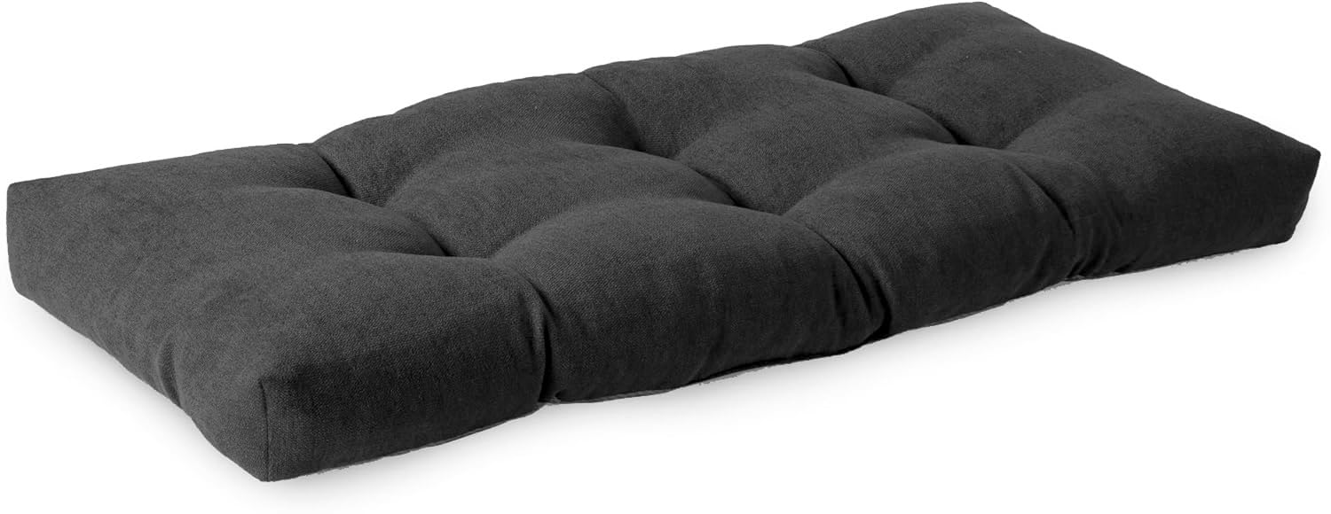 Coussin de banc 100x35 cm pour soulager les assises en bois trop dures