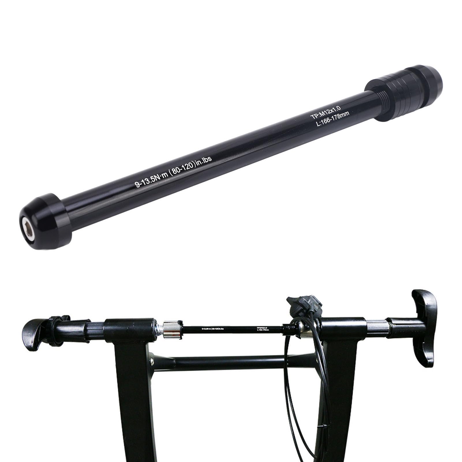 Axe De Moyeu Vélo M12xp1.0 Drfeify – Alliage Alu CNC, Pour Route Et VTT, Facile à Poser