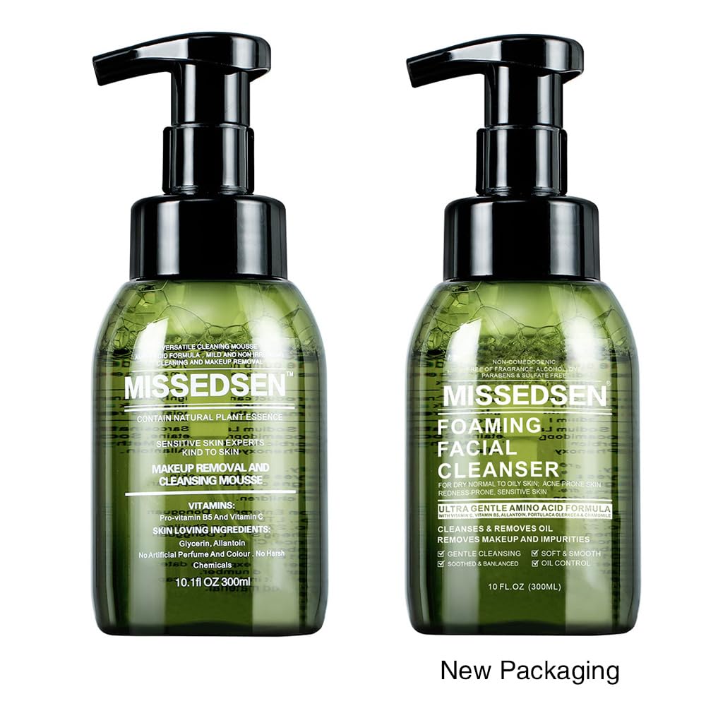 Amazon.com: MISSEDSEN Mens Face Wash Foaming Cleanser for Men
