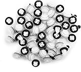 50 Stück Türverkleidung Clips, Türverkleidung Befestigung Clips Auto Befestigungclips Innenverkleidung Stoßstange Klammern, für Mazda CX5 CX7 Mazda 3 6 2 ATENZA Axela