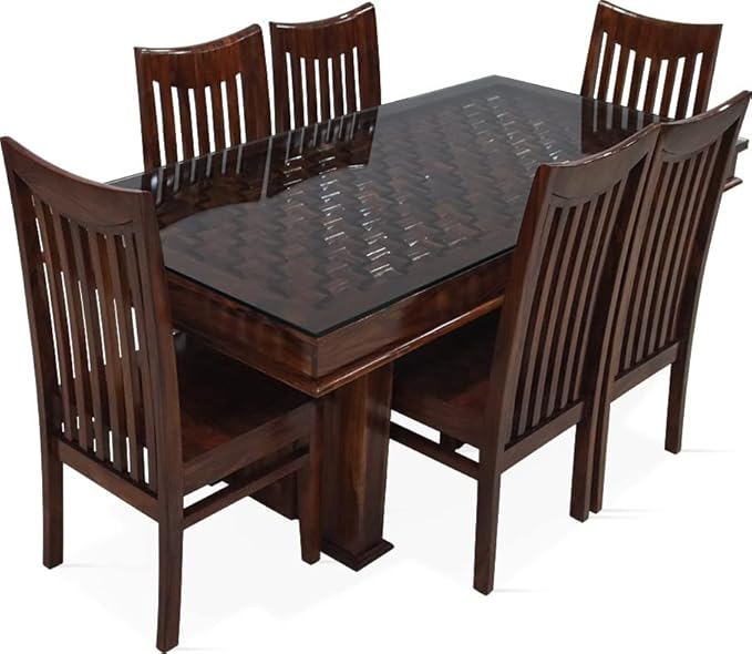 Aaram By Zebrs Adult Rosewood (Sheesham) Polished Dining Tables