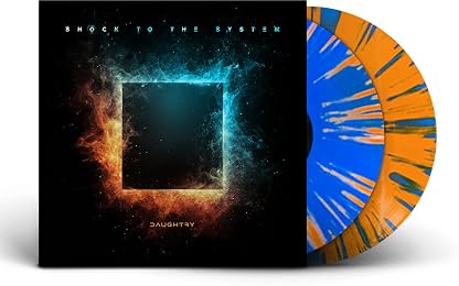 SHOCK TO THE SYSTEM (DELUXE)[Blue/Orange Splatter 2 LP] por Daughtry, capa do álbum