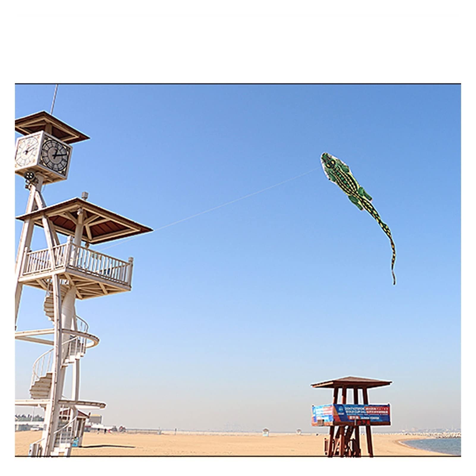 Cometas Fáciles de Volar Kite de patrones de animales grandes cometas for adultos kite al aire libre kite fácil de volar cometa de cola larga adecuada for playa suburbano parque infantil Cometa de Jue