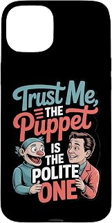 Ventriloquist Dummy Puppet Show Theater Act Case for iPhone 15 Plus