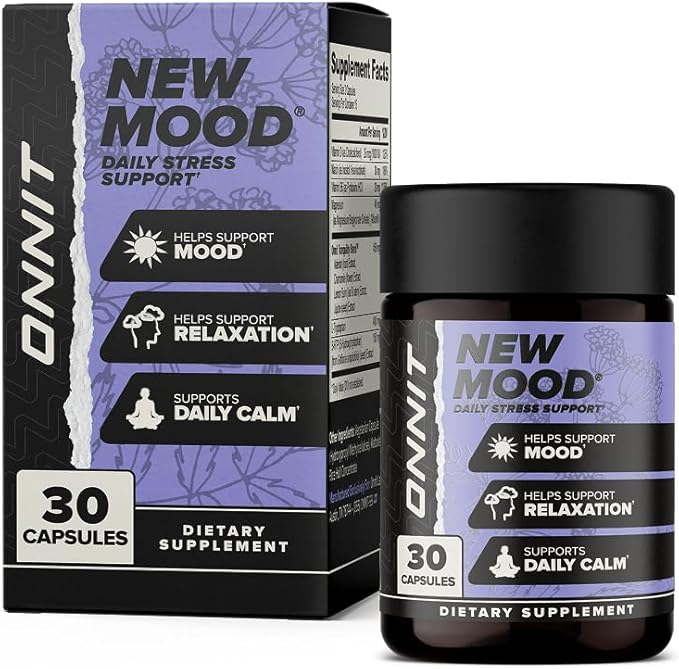 ONNIT New Mood Daily Stress, Sleep & Mood Support