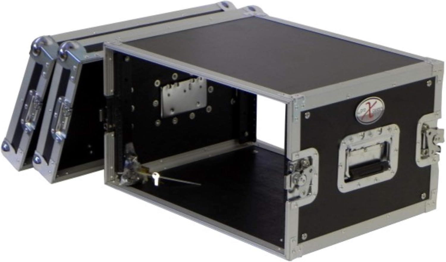 ProX X-6UE 6U Deluxe 14" Deep 19" Width Amp Effects Rack Flight Hard Case